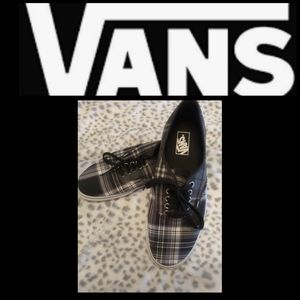 👣VANS👣 Plaid Old-School Mens Sneaker/ Skate Shoe